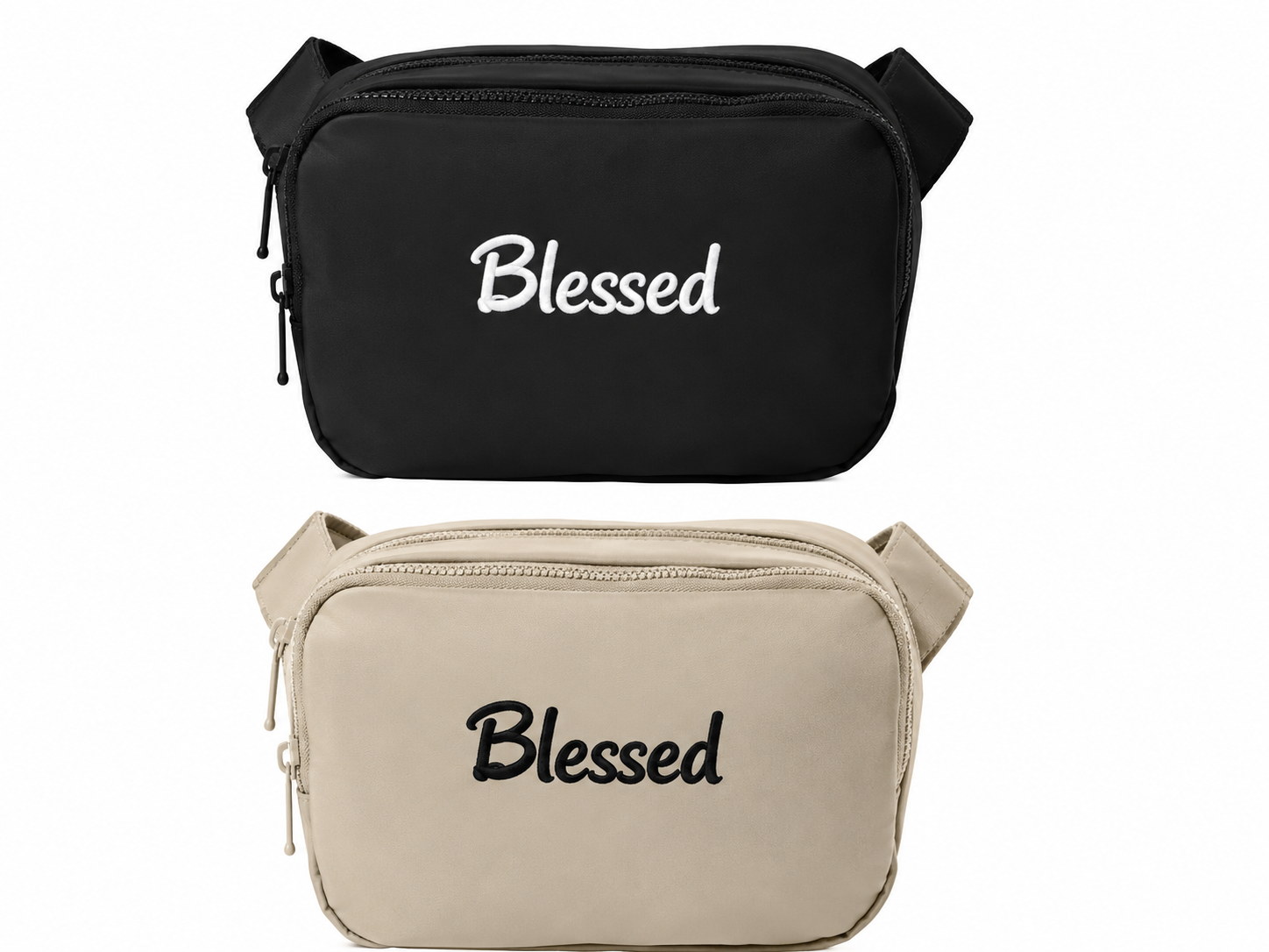 Blessed Embroidered Sling Bag | Crossbody Fanny Pack