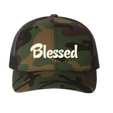 Blessed Embroidered Trucker Cap