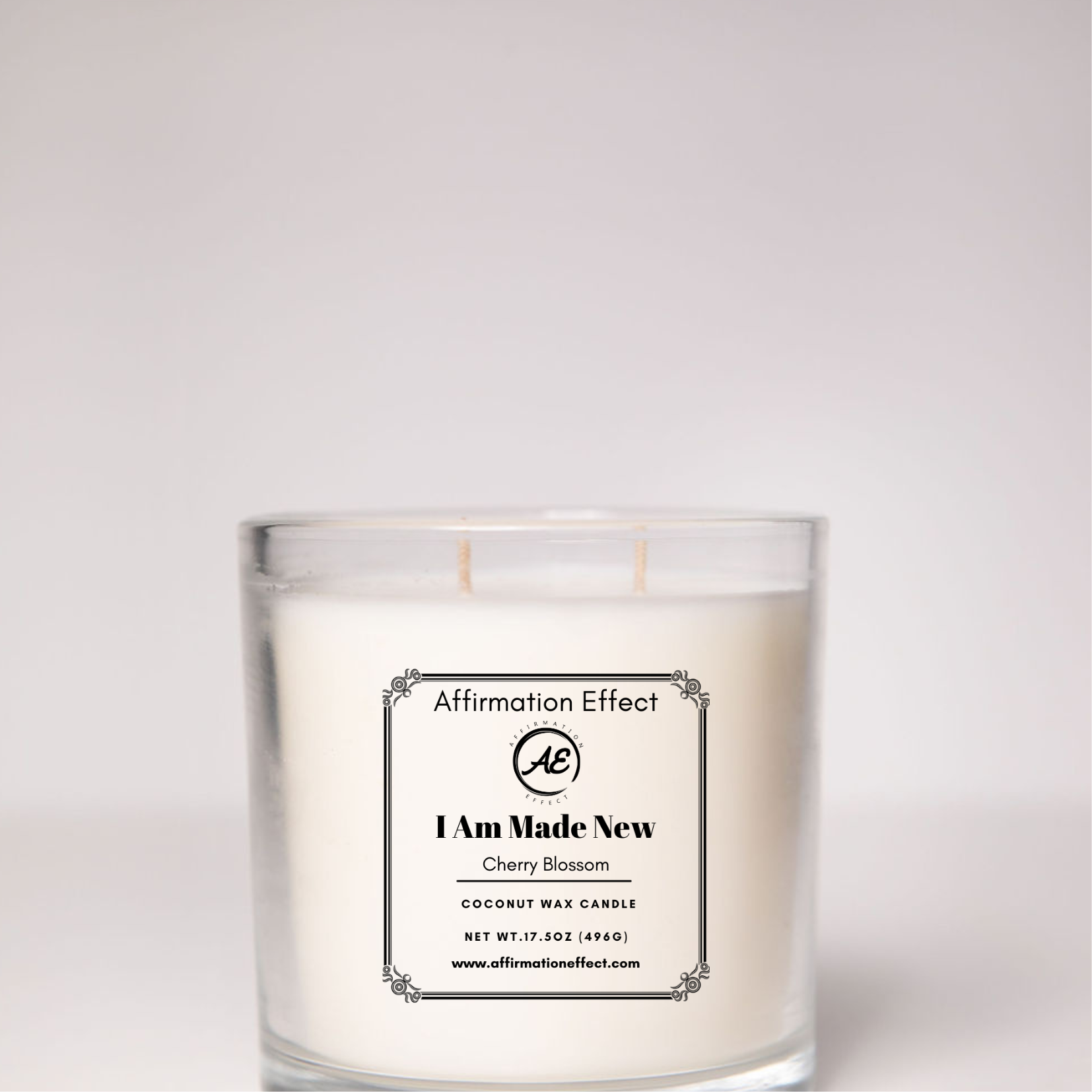 Cherry Blossom Affirmation Candle - 17.5 oz