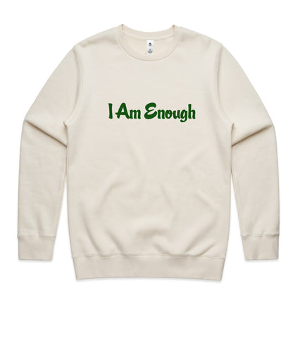 I Am Enough Unisex Crewneck Sweatshirt
