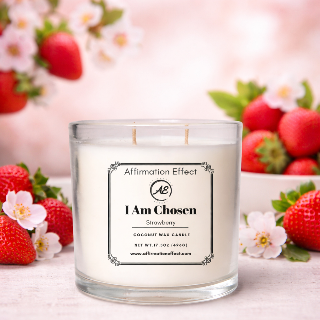 Strawberry Affirmation Candle - 17.5 oz