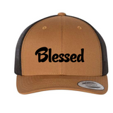Blessed Embroidered Trucker Cap