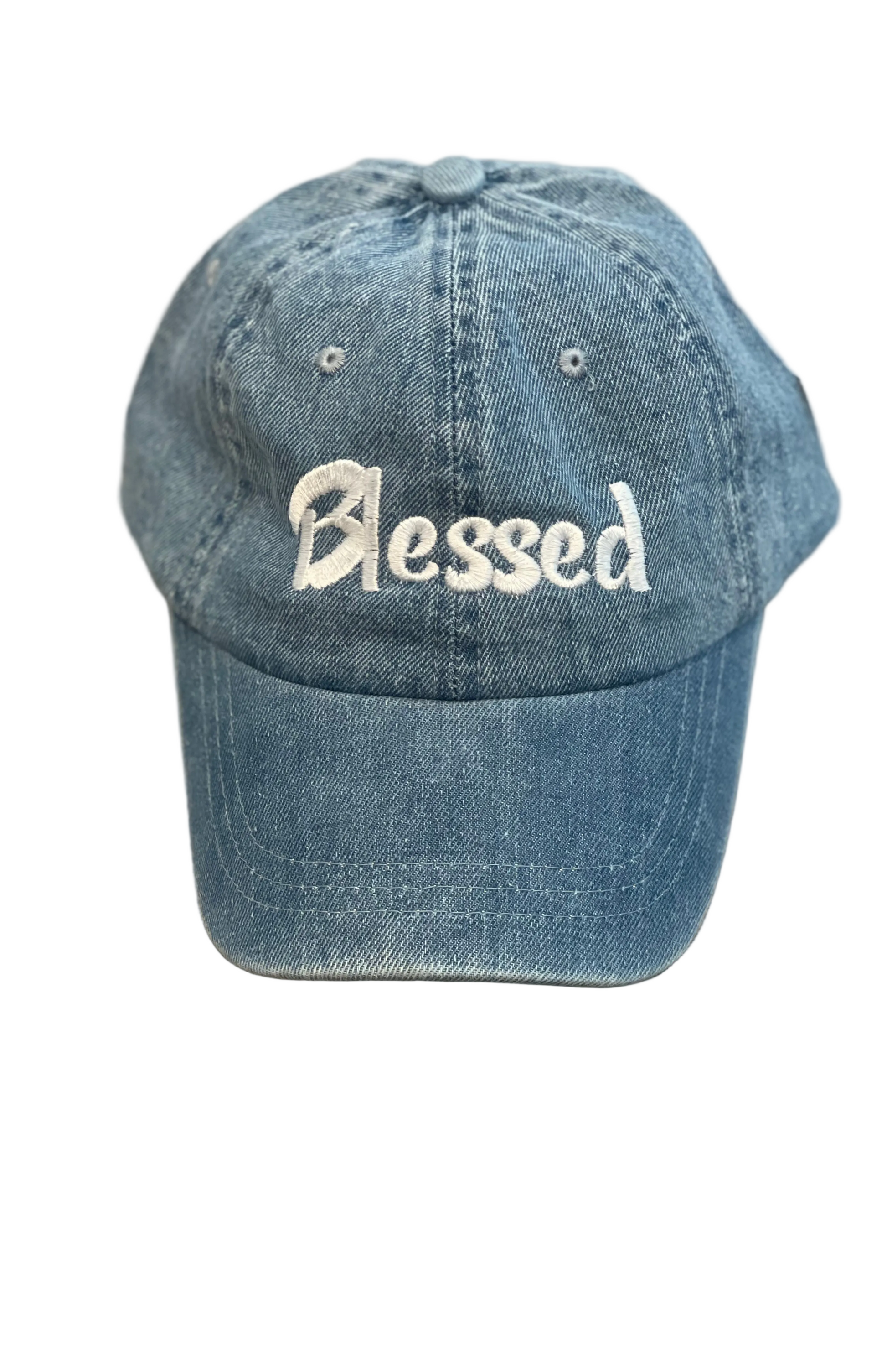 Denim Blessed Hat.