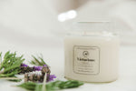 lavender scented candle